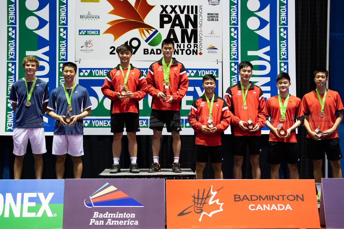 Canada badminton players