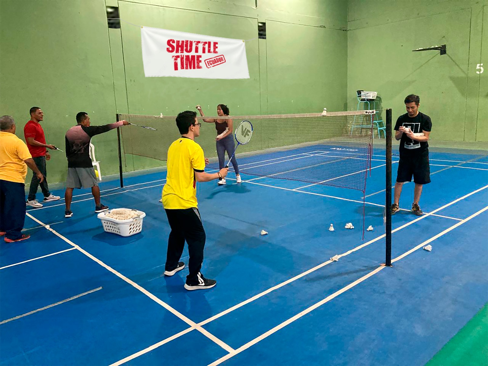 Shuttle Time Shuttle Time Course in Ecuador – Badminton Pan America
