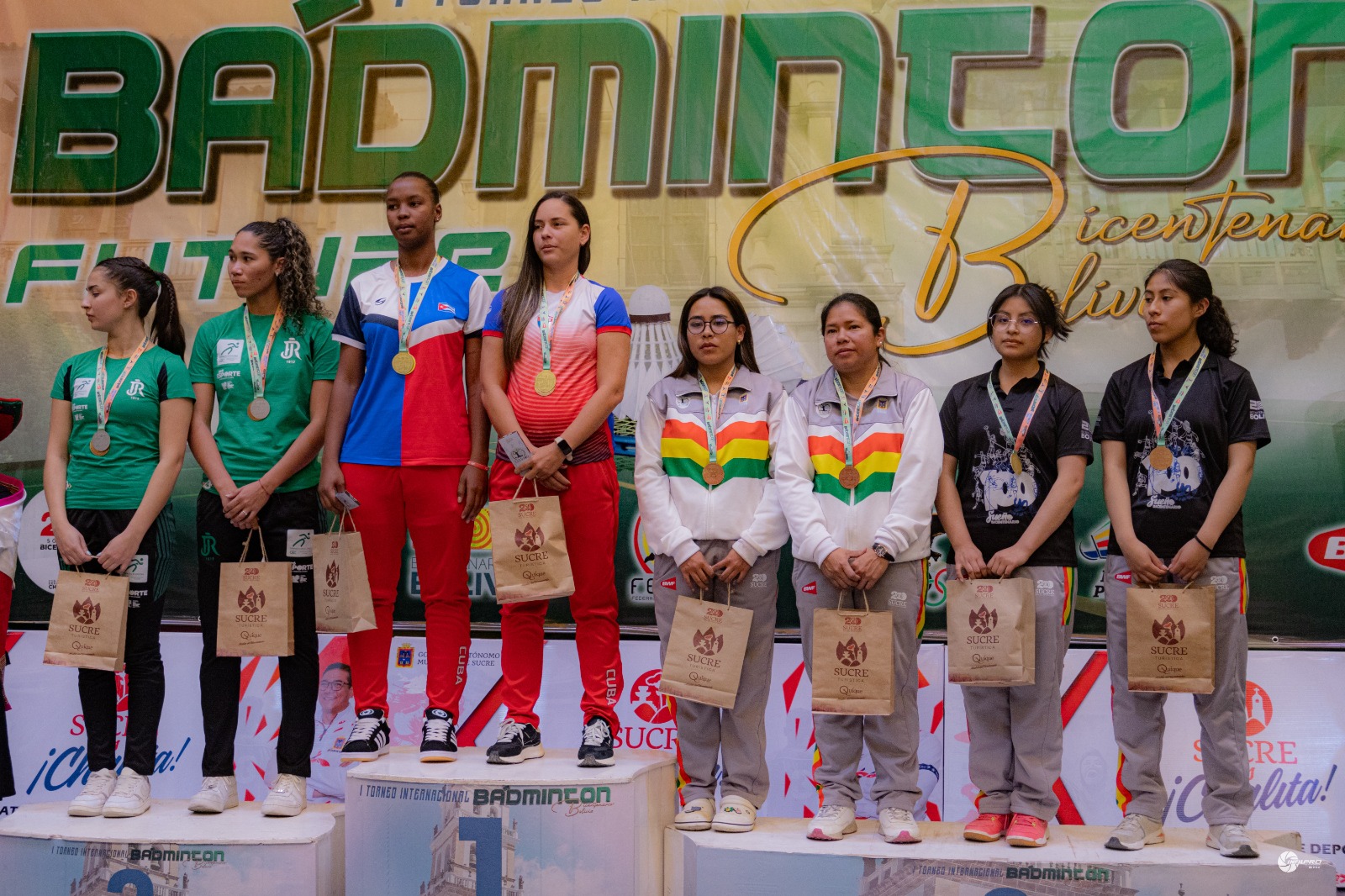 Juanita Siviora Shines for Bolivia at the Badminton Tournament